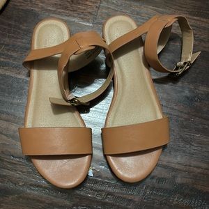 Loft ankle strap sandals